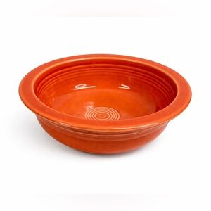 Fiesta Ware 8.5” Vegetable‎ Bowl Round HL Made In USA Fiestaware Orange serving